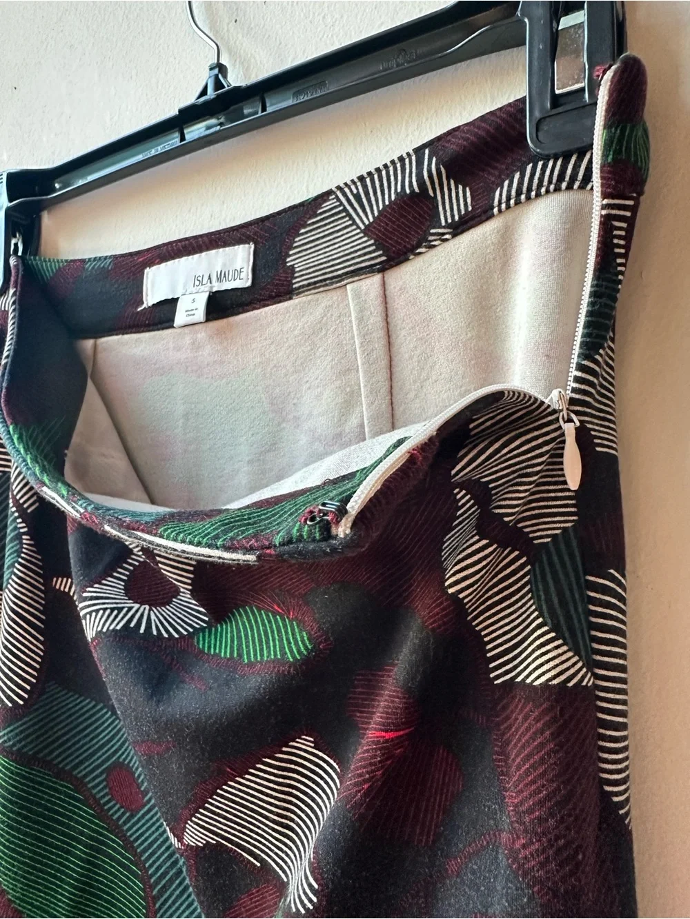 Anthropologie Isla Maude Women’s Skirt Size S Multicolor Cotton blend.